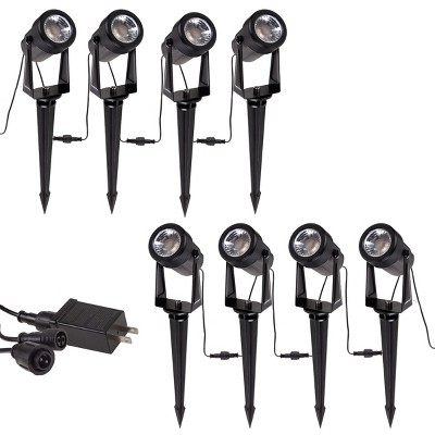 Pure Garden Set of 8 Low Voltage Landscape Lights