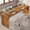 Tribesigns 78.7" Long Double Computer Desk Workstation for Home Office - image 4 of 4