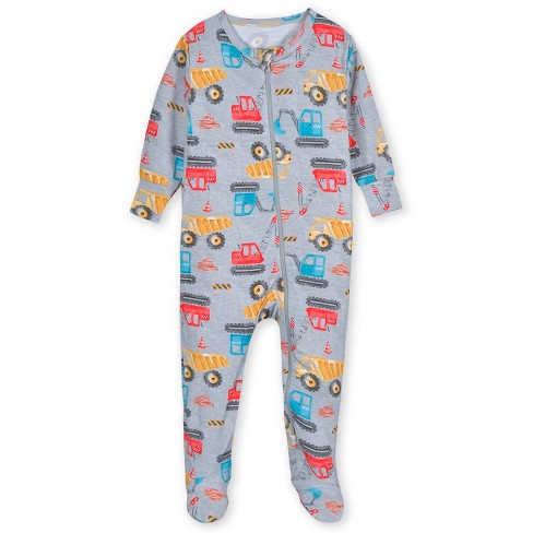 Gerber Baby Boys Buttery soft Snug Fit Footed Pajamas