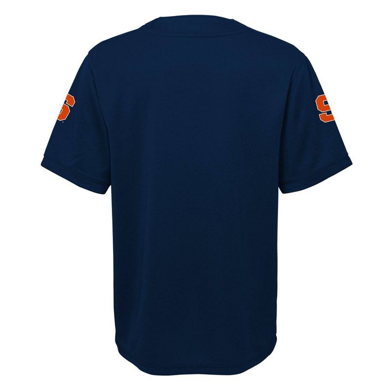 NCAA Syracuse Orange Boys&#39; Short Sleeve Jersey, 3 of 4
