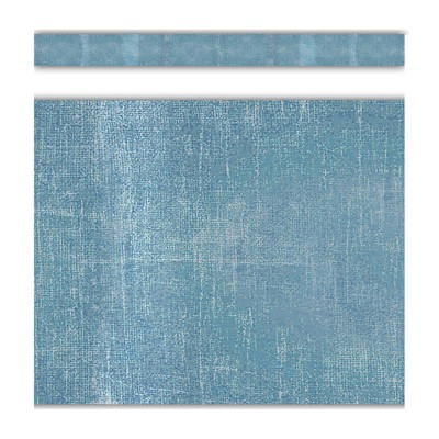Teacher Created Resources Moving Mountains Blue Straight Border Trim, 35 Feet (Pack of 6)