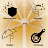 JONATHAN Y Collins 9 ft. Classic Cottage Tassel Market Patio Umbrella with Auto-Tilt, Crank, Wind Vent and UV Protection - 4 of 4