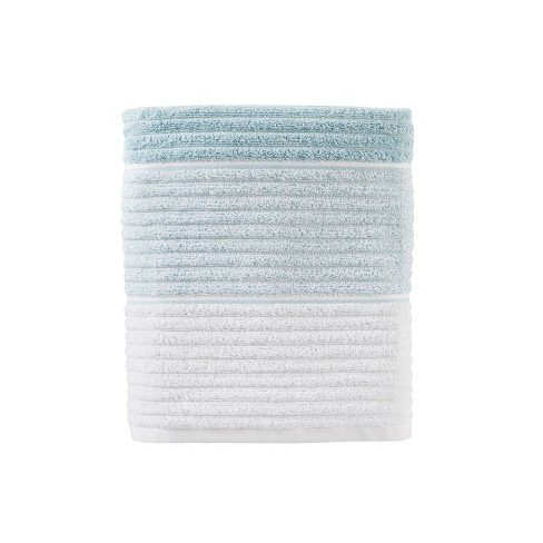 SKL Home Aqua Planet Ombre 2 Piece Hand Towel Set