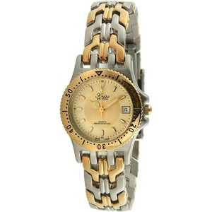 Swiss Edition Women's Two-Tone Luxury Bracelet Watch with Sport Bezel - 1 of 2
