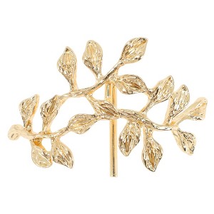 Unique Bargains Women's Leaf Ponytail Buckle Hair Clip 1 Pc - 1 of 4