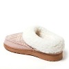 Dearfoams Women's Nyla Felted Plaid Moccasin Toe Clog House Shoe Slipper - 2 of 4