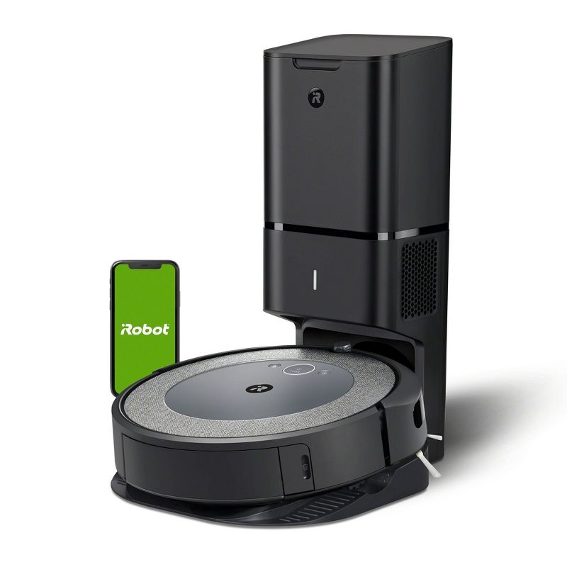 iRobot Roomba i3+ EVO (3550) Wi-Fi Connected Self-Emptying Robot Vacuum - Black &#8211; 3550, 1 of 22