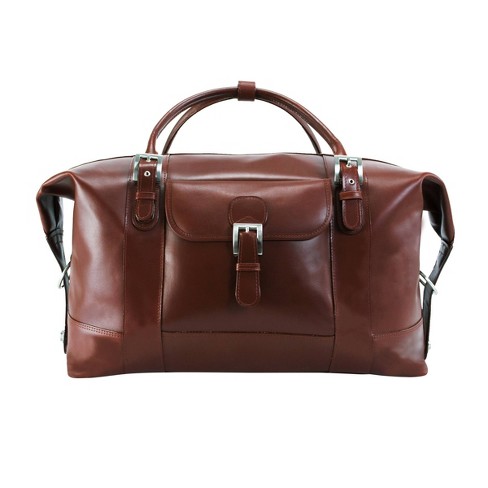 Siamod Amore Leather Duffel Bag (Cognac) - image 1 of 3