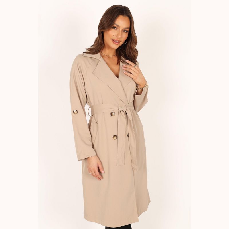 Petal and Pup Womens Montana Trench Coat, 2 of 4
