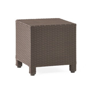 Puerta Wicker Side Table - Christopher Knight Home - 1 of 4