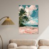 Art Remedy Palms Under the Sun Colorful Coastal Wall Art Unframed - 2 of 4
