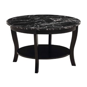 American Heritage Round Coffee Table - Breighton Home - 1 of 4