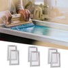 VEVOR Screen Printing Kit, 6 Pieces Aluminum Silk Screen Printing Frames, 10x14inch,with 156 Count Mesh, High Tension Nylon Mesh and Sealing Tape,Gray - 2 of 4