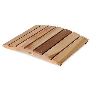 All Things Cedar Wooden Bridge, Outdoor Garden Handcrafted Stylish Walkway for Backyards, Streams, or Ponds - 1 of 4