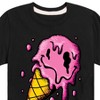 Boys' - Instant Message - Hot Weather & Melting Ice Cream Short Sleeve Graphic T-Shirt - 2 of 4