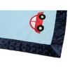 Bacati - Transportation Car Embroidered Blanket - 4 of 4
