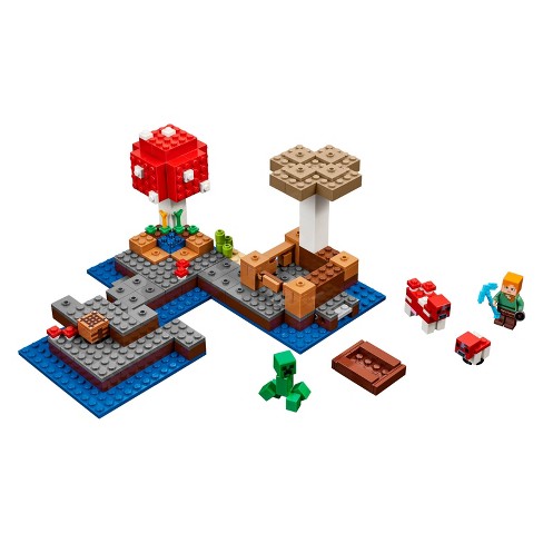 Lego Minecraft The Mushroom Island 21129