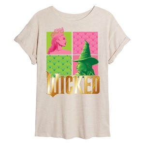 Women's - Wicked -  Oversized Graphic T-Shirt - 1 of 4