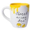 Silver Buffalo Disney Winnie The Pooh "Sweet As Can Bee" Ceramic Mug | Holds 25 Ounces - 2 of 4