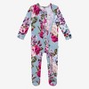 Infant Lacey Footie Ruffled Zippered One Piece - Posh Peanut - 2 of 4