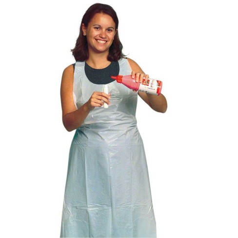 Plastic aprons deals