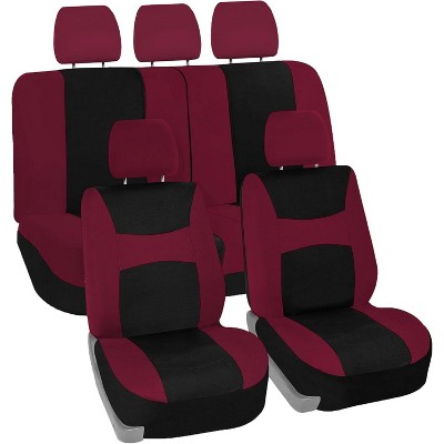 TruAIR Universal Car Seat Cover Set with Flat Foam Padding