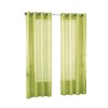 GoodGram Ultra Luxurious Elegant Sheer Grommet Single Curtain Panel - 3 of 3