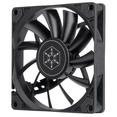 SilverStone Technology   Air Slimmer 92x92x15mm PWM 500 to 2500rpm Hydro bearing Black Color