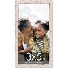 PosterPalooza | Photo Size Shabby Chic White Picture Frame - UV Acrylic, Foam Board Backing, Hanging Hardware - 2 of 4