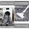 Washable Area Rug Rugs, Vintage Area Rug for Bedroom, Distressed Traditional Rugs, Foldable Thin Mat, Large Indoor Area Rugs - 4 of 4
