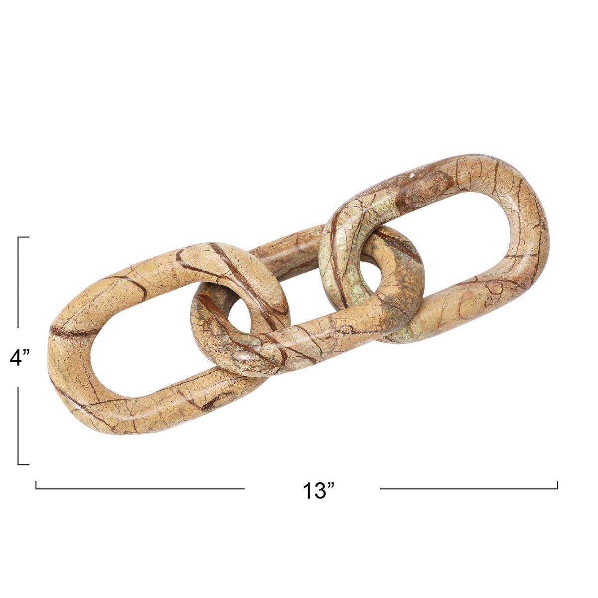 Storied Home Decorative Marble Chain - thumbnail 3
