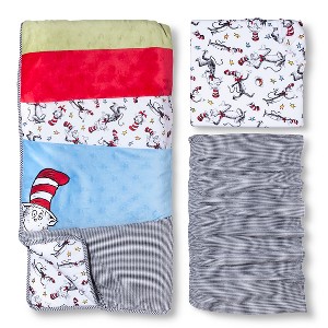 Dr. Seuss by Trend Lab 3pc Crib Bedding Set – Cat in the Hat, Red