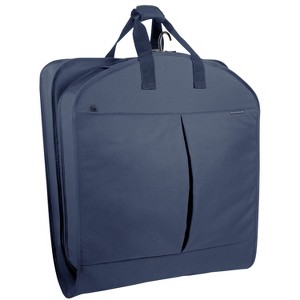 WallyBags 45" Deluxe Extra Capacity Travel Garment Bag with two accessory - 1 of 4