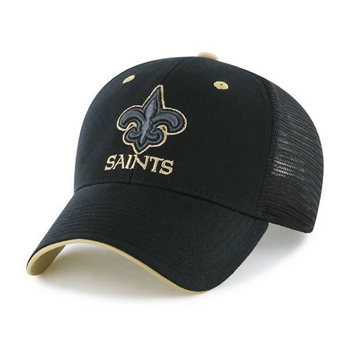 Nfl New Orleans Saints Black Moneymaker Mesh Hat Target