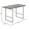 Monarch Specialties Computer Desk Home Office Laptop 48InchL Work Metal Laminate Grey Contemporary Modern - 2 of 3