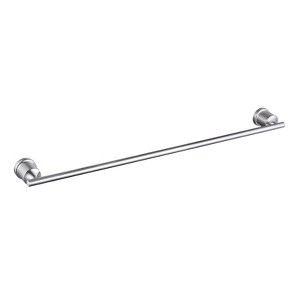 WOWOW 24 in. Towel Bar Bathroom Wall Mounted Stainless Steel Bathroom Towel Rack and Towel Holder in Brushed Nickel - 1 of 4