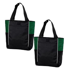Convenient Set of 2 Port Authority Panel Tote Bags - Spacious and Reliable Stylish and Practical Eco-Friendly - 1 of 4