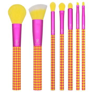 MODA Brush Keep It Classy Yellow & Pink 7pc Makeup Brush Set