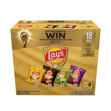 Frito-Lay Global Flavor Mix Chips - 18oz/18ct
