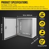 COZONY NEMA 4X Waterproof Steel Electrical Box, IP66 Dustproof, Outdoor/Indoor Electrical Junction Box, Lockable Junction Box - 3 of 4