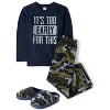 The Children's Place Boys Camo Pajamas - 3 of 4