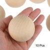 Unique Bargains Natural Small Wooden Round Balls for Crafts and DIY Projects - 3 of 4