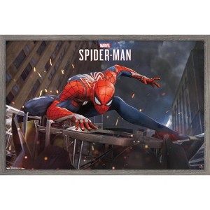 Trends International Marvel Comics - Spider-Man - Action Framed Wall Poster Prints - 1 of 4