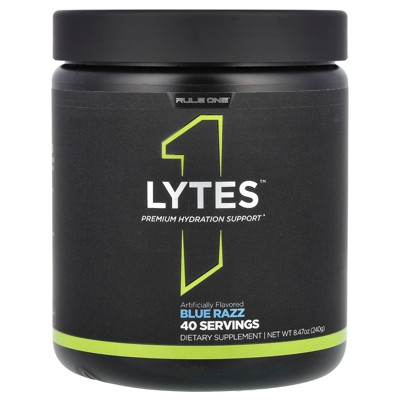 Rule One Proteins Lytes, Blue Razz, 8.47 oz (240 g)