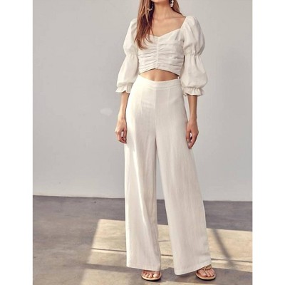 Women's Ruffle Ruched Front Top - DO+BE