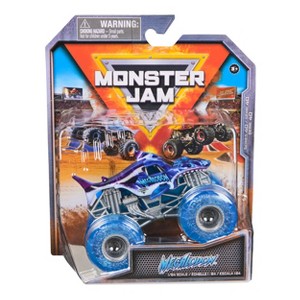 Monster Jam Megalodon Diecast Monster Truck Vehicle - 1:64 Scale - 1 of 4