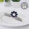 Big Dot of Happiness Batter Up - Baseball - Baby Shower or Birthday Party Paper Napkin Holder - Napkin Rings - Set of 24 - 2 of 4