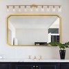 BAOURE Modern Vanity Light, Bathroom Light Fixtures for Expansive Bathrooms, Wall Lamp with Clear Glass for Mirror, Living Room - 2 of 4
