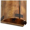Possini Euro Design Possini Euro Julian 8 1/4" High Rustic Bronze Metal Wall Sconce - 3 of 4