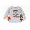 The Juniper Shop Coolest Reindeer At The Pole Toddler Long Sleeve Tee - 2 of 3